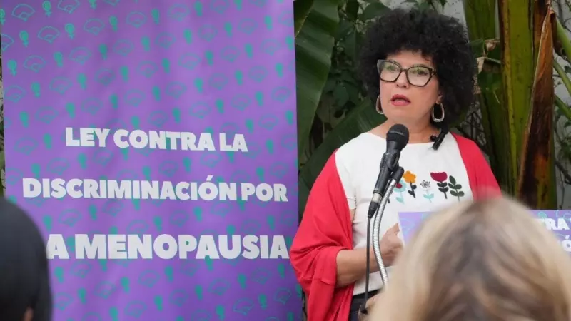 La diputada de Adelante, Maribel Mora.