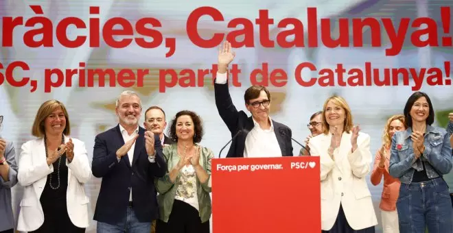 La contundente victoria de Illa le acerca a la presidencia de la Generalitat y da un impulso al proyecto de Sánchez