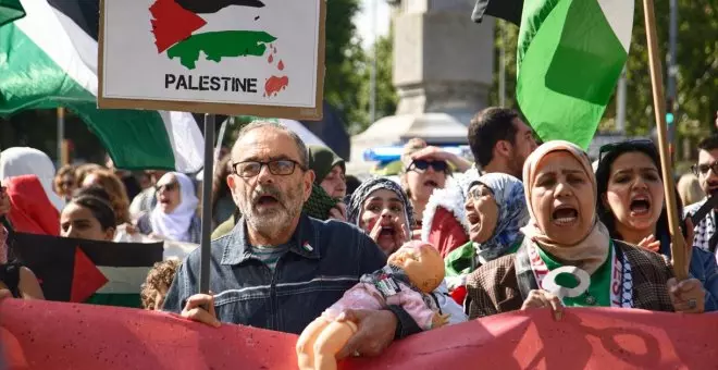 Milers de persones tornen a mobilitzar-se a Barcelona per reclamar la "fi del genocidi" a Palestina