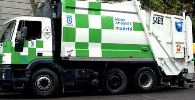 FCC emplea en Madrid a unos 1.500 trabajadores en el servicio de recogida de basuras.