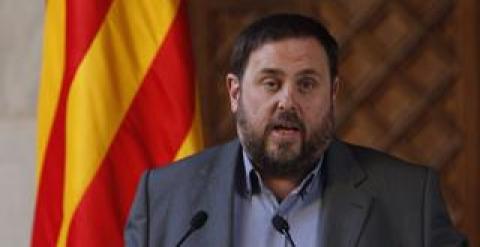 Oriol Junqueras, el líder de Esquerra Republicana de Catalunya.