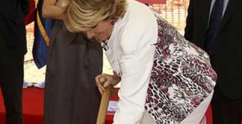 La presidenta de la Comunidad de Madrid, Esperanza Aguirre. EFE