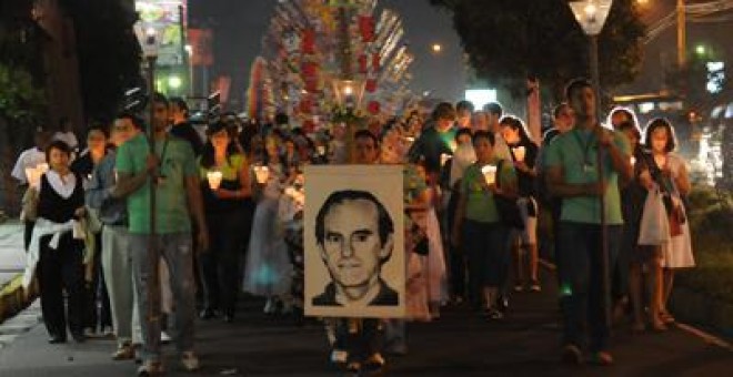 Acto de homenaje a Ellacuría en El Salvador.