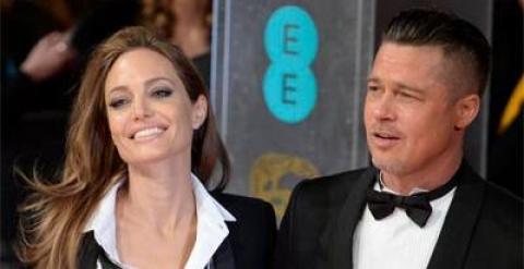 Los actores Angelina Jolie y Brad Pitt.