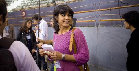 La eurodiputada de Podemos Teresa Rodríguez. -JAIRO VARGAS