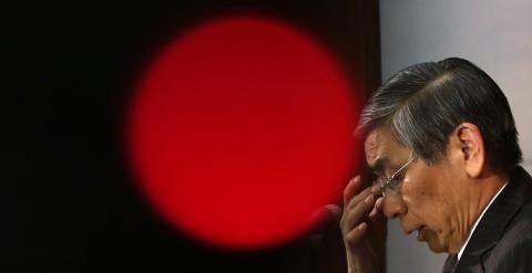 El gobernador del Banco de Japón, Haruhiko Kuroda. REUTERS/Yuya Shino