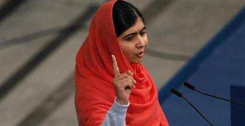 Malala Yousafzai.