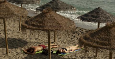 Playa de Marbella (Málaga). REUTERS