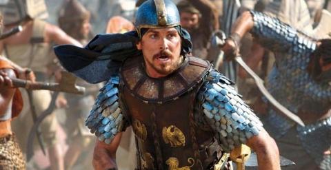 Fotograma de 'Exodus', con Christian Bale en el papel de Moisés.