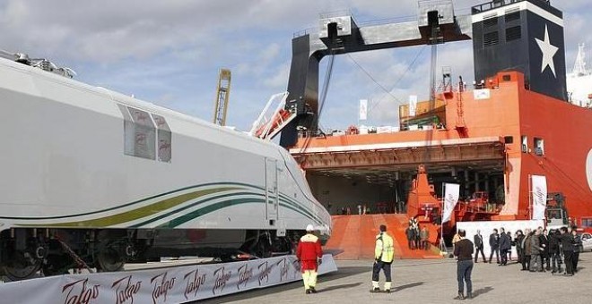 El primer tren del AVE a La Meca llegó el pasado día 23 a Arabia Saudí. EFE