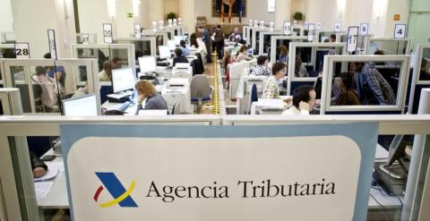 Una administración de la Agencia Tributaria. EFE