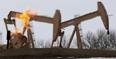 Pozo de petróleo en Dakota del Norte (EEUU). REUTERS