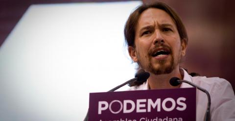 El líder de Podemos, Pablo Iglesias, en una imagen de archivo. -JAIRO VARGAS