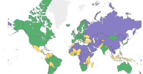 Libertad actual en el mundo / EUROPA PRESS