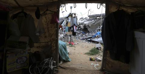 Cerca de 90.000 familias en Gaza siguen sin hogar. - REUTERS