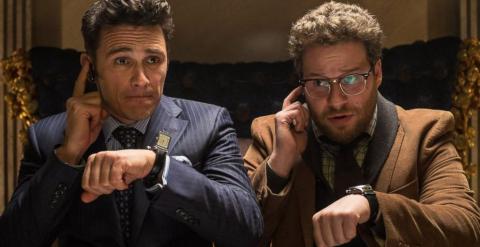 James Franco y Seth Rogen en un momento de la película.