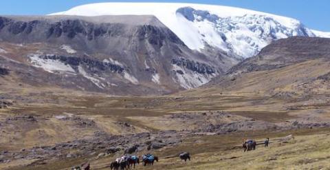 El glaciar Quelccaya, en los Andes peruanos. /Paolo Gabrielli