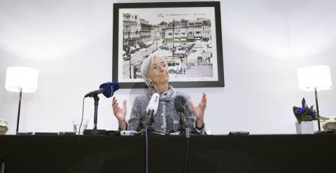 La directora gerente del FMI, Christine Lagarde. - REUTERS