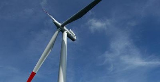 Molinos de viento en Alemania. AFP