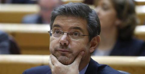 El ministro de Justicia, Rafael Catalá. / EFE