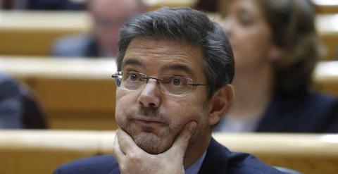 El ministro de Justicia, Rafael Catalá. / EFE