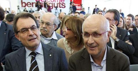 Duran Lleida y Artur Mas. /EFE