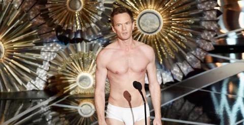 Neil Patrick Harris recuerda la secuencia en la que Michael Keaton pasea en calzoncillos por el Times Square./ EUROPA PRESS