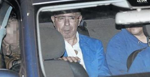 Francisco Granados a su salida de los juzgados de Majahonda tras ser detenido en la Púnica.