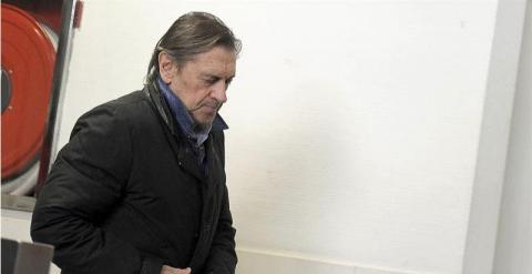 El expresidente del Miguel Archanco tras declarar ante el juez