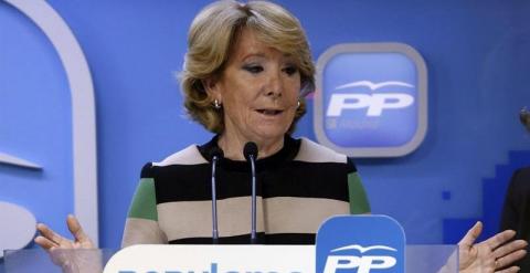 La candidata del PP a la Alcaldía de Madrid, Esperanza Aguirre. /EFE