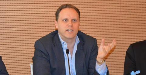 Daniel Lacalle, economista fichado por la candidatura de Esperanza Aguirre a la Alcaldía de Madrid.