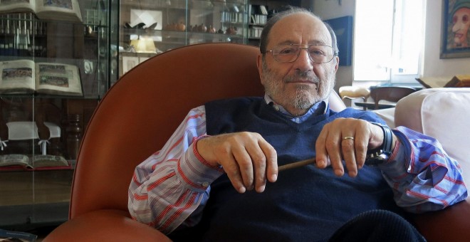 El escritor y filósofo italiano Umberto Eco. EFE/Carmen Sigüenza