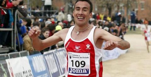 El atleta Mohamed Marhoum.