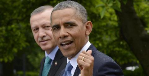 Barack Obama, con el presidente turco, Recep Tayyip Erdoğan. / EFE