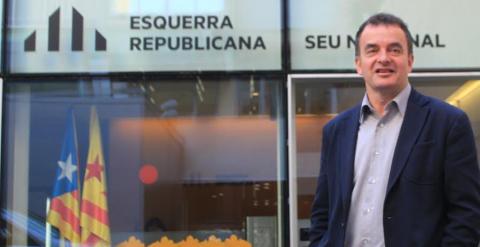 El candidato de ERC para la Alcaldía de Barcelona, Alfred Bosch.