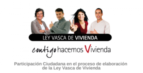 Cartel campaña vivienda País Vasco