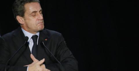 Nicolas Sarkozy en una imagen de marzo de este año. - REUTERS