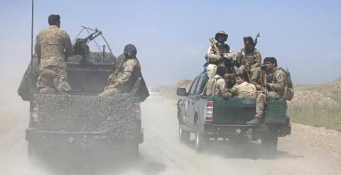 Militares afganos en la ciudad de Kunduz, hace unos días. REUTERS/Omar Sobhani