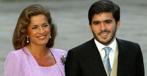 Ana Botella, alcaldesa de Madrid, y su hijo, José María Aznar Botella