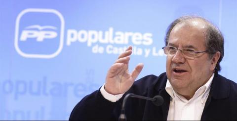 El candidato del PP a la presidencia de la Junta de Castilla y León, Juan Vicente Herrera. /EFE