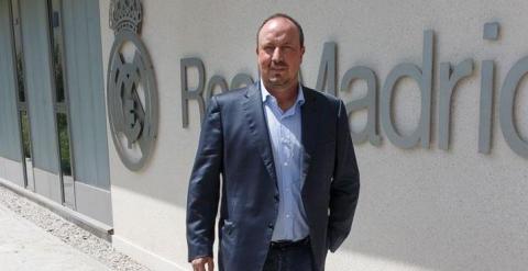 Rafa Benítez en la ciudad deportiva del Real Madrid. /REAL MADRID