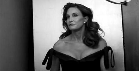 Caitlyn Jenner en el vídeo del makin off de la portada difundido por Vanity Fair.