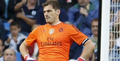 Casillas, durante el último partido de Liga contra el Getafe. /REUTERS