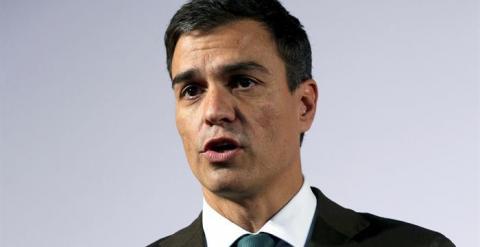 El secretario general del PSOE, Pedro Sánchez. / STEVEN GOVERNO (EFE)