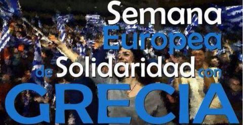 Fotografía de la campaña "Solidaridad con Grecia" / PUBLICO