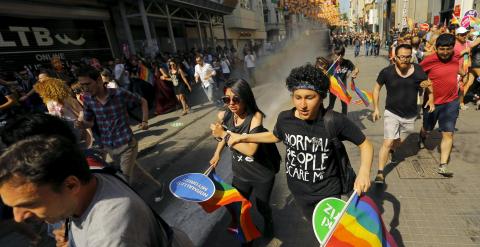 Activistas LGTB huyen Estambul, Turquía. REUTERS