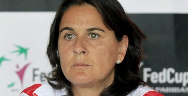 Conchita Martínez, de la Copa Federación a la Davis.