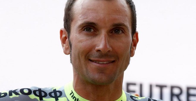 Basso, durante el Tour de Francia. REUTERS/Benoit Tessier