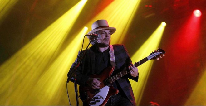 El cantante de Wilco, durante un concierto. EFE