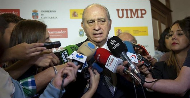 El ministro del Interior, Jorge Fernández Díaz.- Pedro Puente Hoyos (EFE)